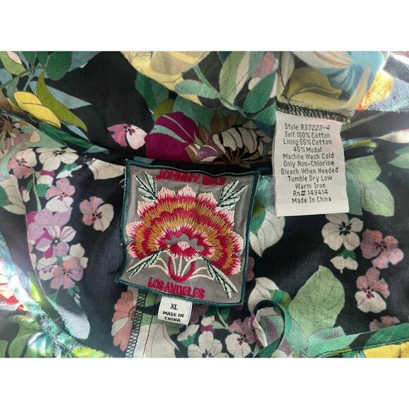 ZAHAVA TIE NECK MIDI DRESS - XL - Picture 7 of 7